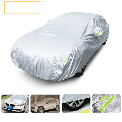 All-Weather Car Cover – UV, Dust & Snow Protection for Sedans, SUVs & Hatchbacks