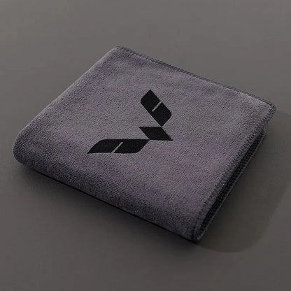 Branded Car Logo Towel – Super Absorbent, Scratch-Free Cleaning Cloth for Car & Home "