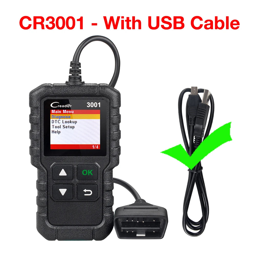 LAUNCH OBD2 Car Diagnostic Scanner – Test, Read and Erase!