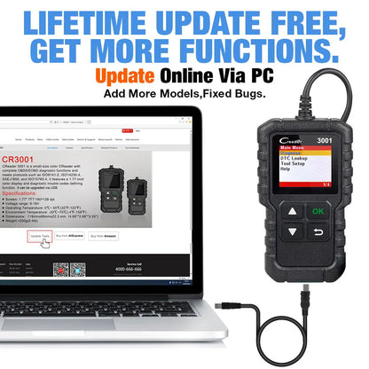 LAUNCH OBD2 Car Diagnostic Scanner – Test, Read and Erase!