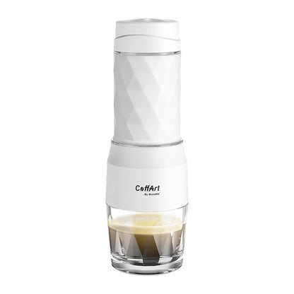 Portable Hand Press Espresso Maker – Compact Travel Coffee Machine for Ground & Capsule Coffee