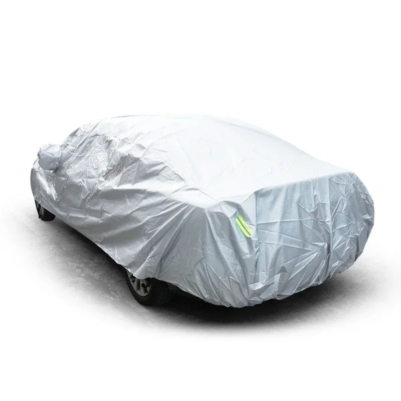 All-Weather Car Cover – UV, Dust & Snow Protection for Sedans, SUVs & Hatchbacks