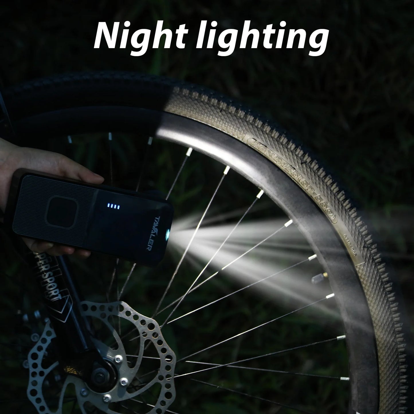 Wireless Electric Air Pump 150PSI / 10 Bar – Portable Tire Inflator for Car, Bike & Motorcycle 